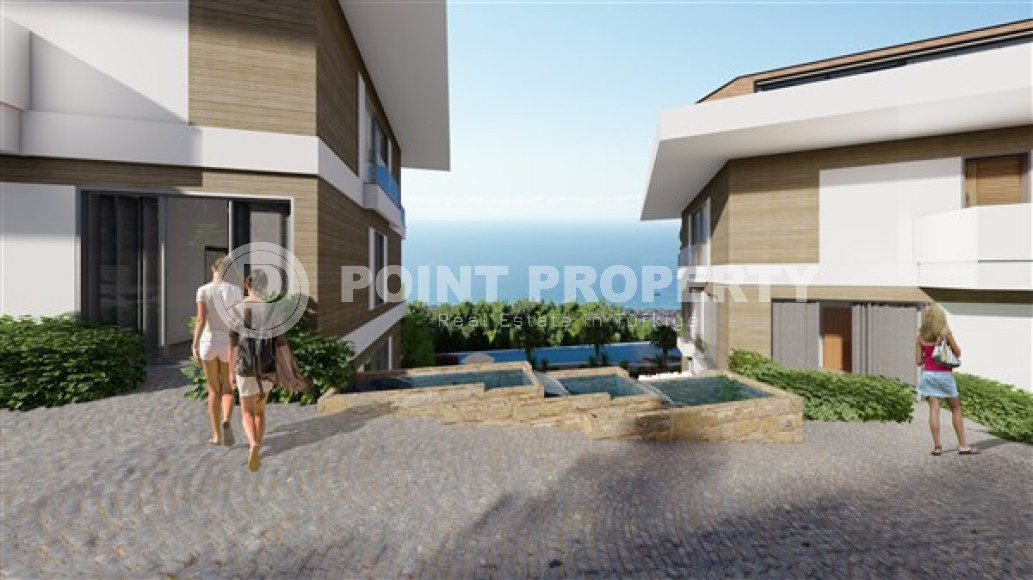 Квартиры, в элитном комплексе, 45-210м², на начальном этапе строительства в центре Алании с рассрочкой-id-2676-фото-16