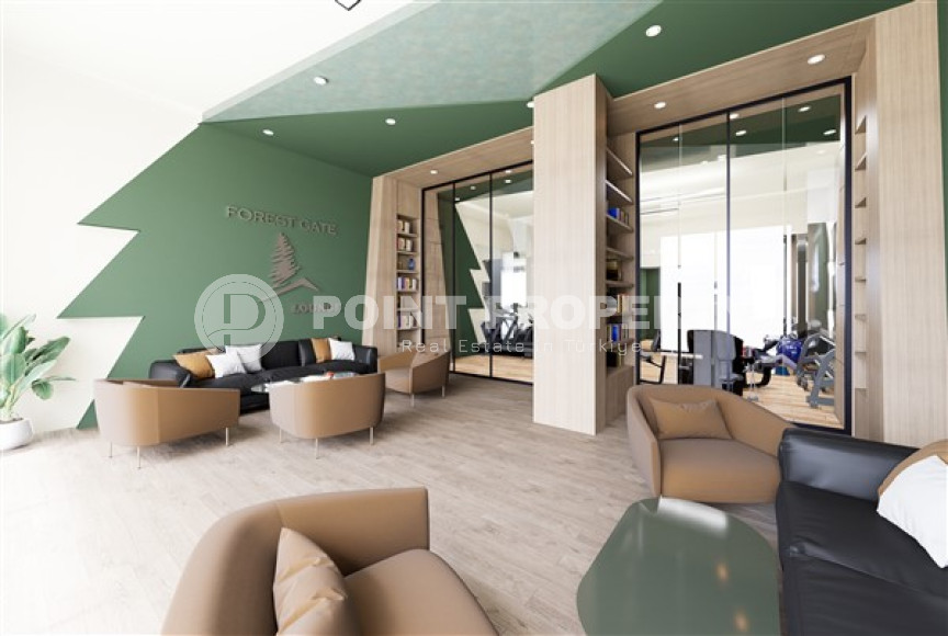 Квартиры, в элитном комплексе, 45-210м², на начальном этапе строительства в центре Алании с рассрочкой-id-2676-фото-21