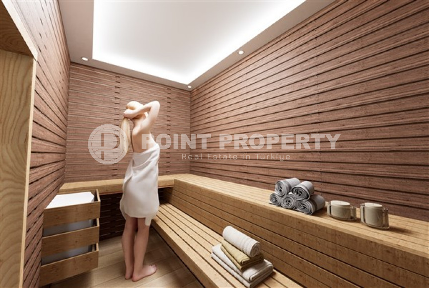 Квартиры, в элитном комплексе, 45-210м², на начальном этапе строительства в центре Алании с рассрочкой-id-2676-фото-24