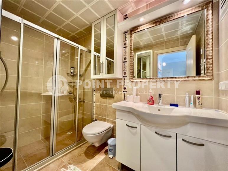 Elegant two bedroom apartment, 120m², 600m from the sea in Lower Oba, Alanya-id-2677-photo-12