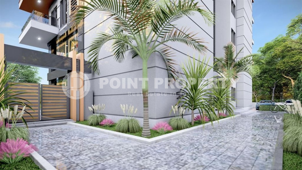 Апартаменты, 46-180м², в малоквартирном комплексе на этапе строительства в 250м от моря в районе Каргыджак-id-1235-фото-9