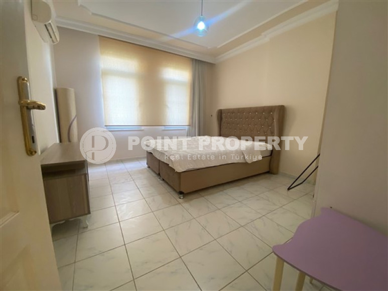 Меблированная трёхкомнатная квартира в центре Аланьи, 85 м2, на 2 этаже в 450 метрах от моря-id-2678-фото-6