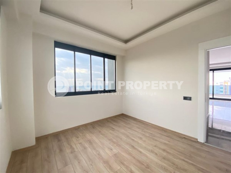 View apartment 2+1 in a new building, unfurnished, 120 m2, in the Mezitli area, Mersin-id-2682-photo-5