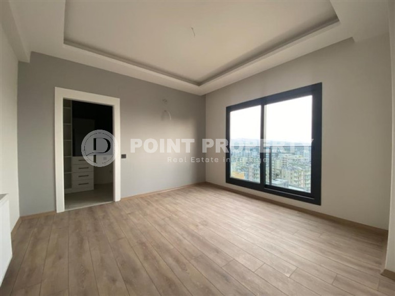 View apartment 2+1 in a new building, unfurnished, 120 m2, in the Mezitli area, Mersin-id-2682-photo-11