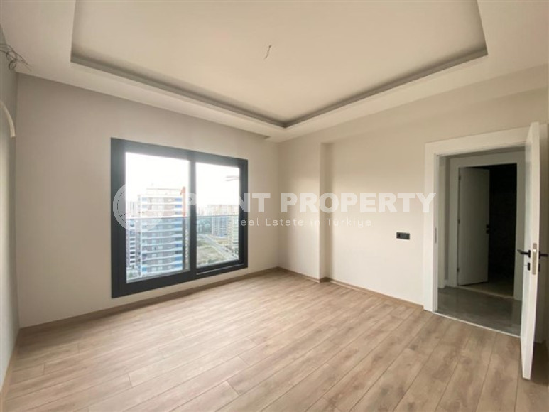 View apartment 2+1 in a new building, unfurnished, 120 m2, in the Mezitli area, Mersin-id-2682-photo-14