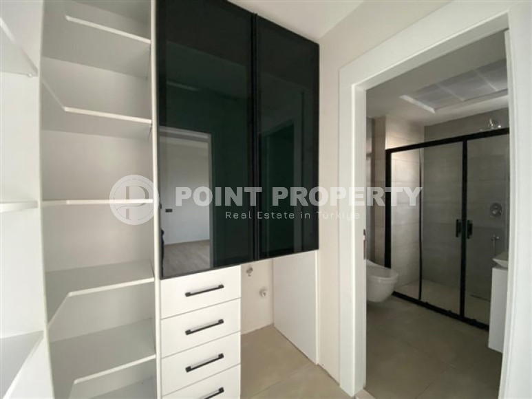 View apartment 2+1 in a new building, unfurnished, 120 m2, in the Mezitli area, Mersin-id-2682-photo-15