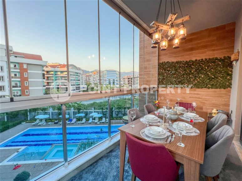 Luxury offer, 3+1 apartment, in a complex with extensive infrastructure, Oba, Alanya, 120 m2-id-2683-photo-7