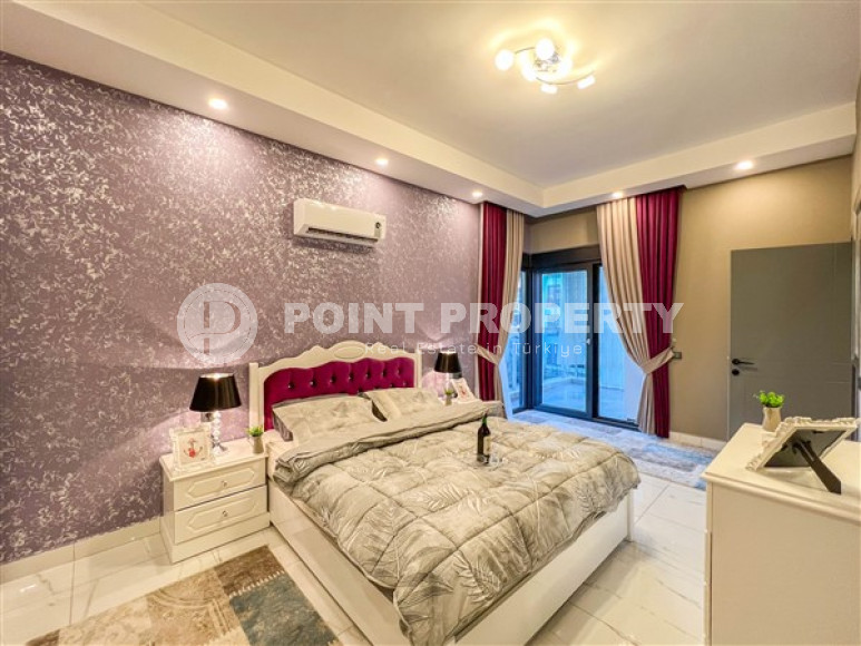 Luxury offer, 3+1 apartment, in a complex with extensive infrastructure, Oba, Alanya, 120 m2-id-2683-photo-12