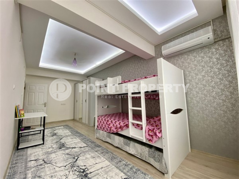 Готовая к заезду, объёмная квартира 3+1 с отдельной кухней, расположенная в районе Оба, Аланья, 156 м2-id-2684-фото-6