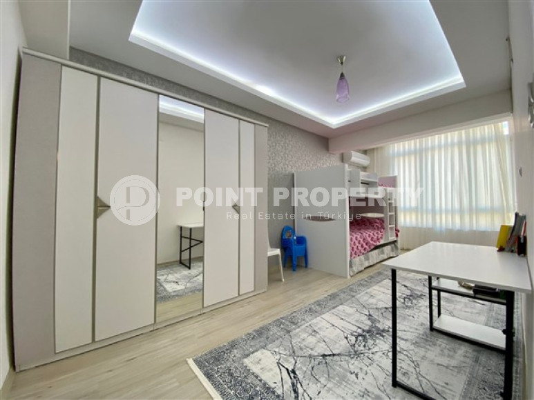 Готовая к заезду, объёмная квартира 3+1 с отдельной кухней, расположенная в районе Оба, Аланья, 156 м2-id-2684-фото-7