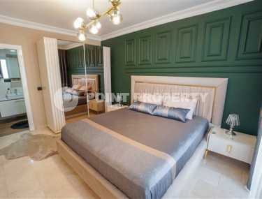 Volumetric penthouse on the 4th and 5th floors, with quality furniture and a jacuzzi, in the Oba area, with an area of 160 m2-id-2685-photo-5