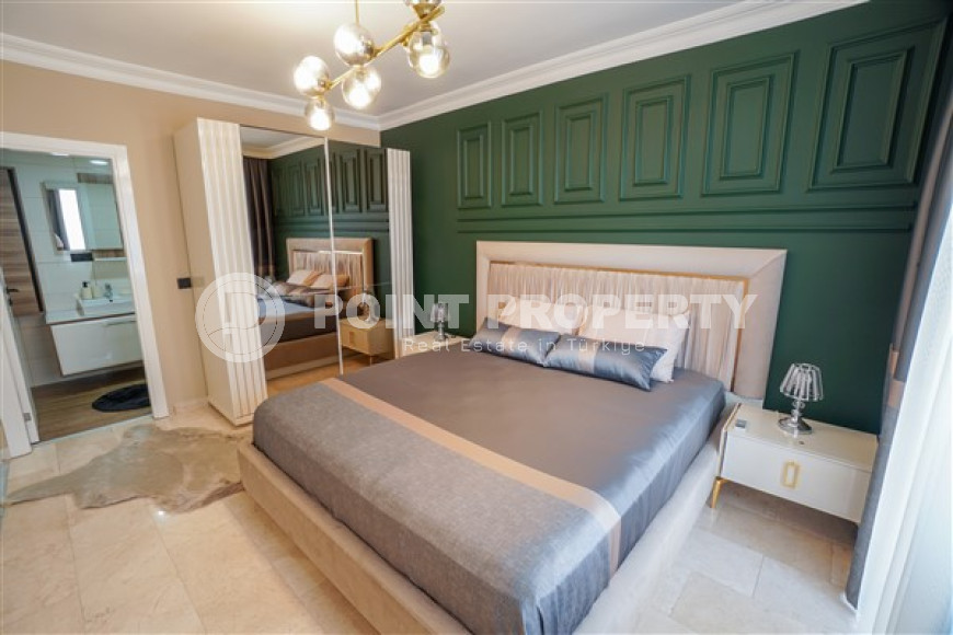 Volumetric penthouse on the 4th and 5th floors, with quality furniture and a jacuzzi, in the Oba area, with an area of 160 m2-id-2685-photo-5