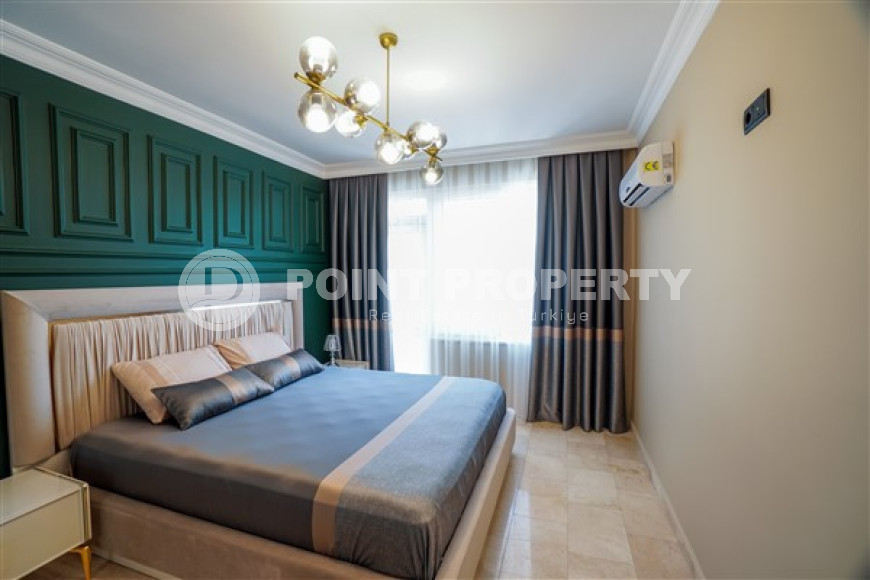 Volumetric penthouse on the 4th and 5th floors, with quality furniture and a jacuzzi, in the Oba area, with an area of 160 m2-id-2685-photo-6