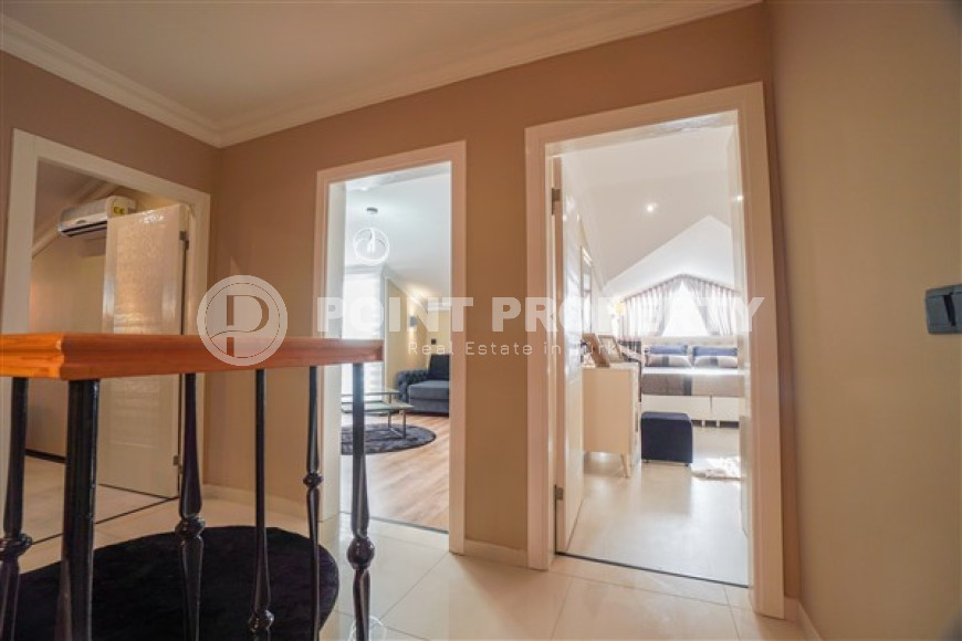 Volumetric penthouse on the 4th and 5th floors, with quality furniture and a jacuzzi, in the Oba area, with an area of 160 m2-id-2685-photo-7