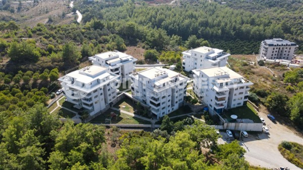 Spacious penthouse 115 m2, on the 4th and 5th floors, in a quiet area of Oba, Alanya, some distance from the sea-id-2687-photo-21