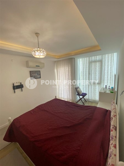Four-room apartment with mountain views 140 m2, in the Oba area, Alanya, furnished, 2 kilometers from the sea-id-2689-photo-7