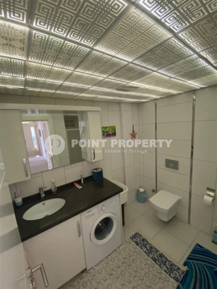 Four-room apartment with mountain views 140 m2, in the Oba area, Alanya, furnished, 2 kilometers from the sea-id-2689-photo-10