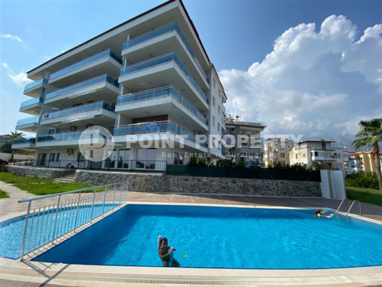 Four-room apartment with mountain views 140 m2, in the Oba area, Alanya, furnished, 2 kilometers from the sea-id-2689-photo-13