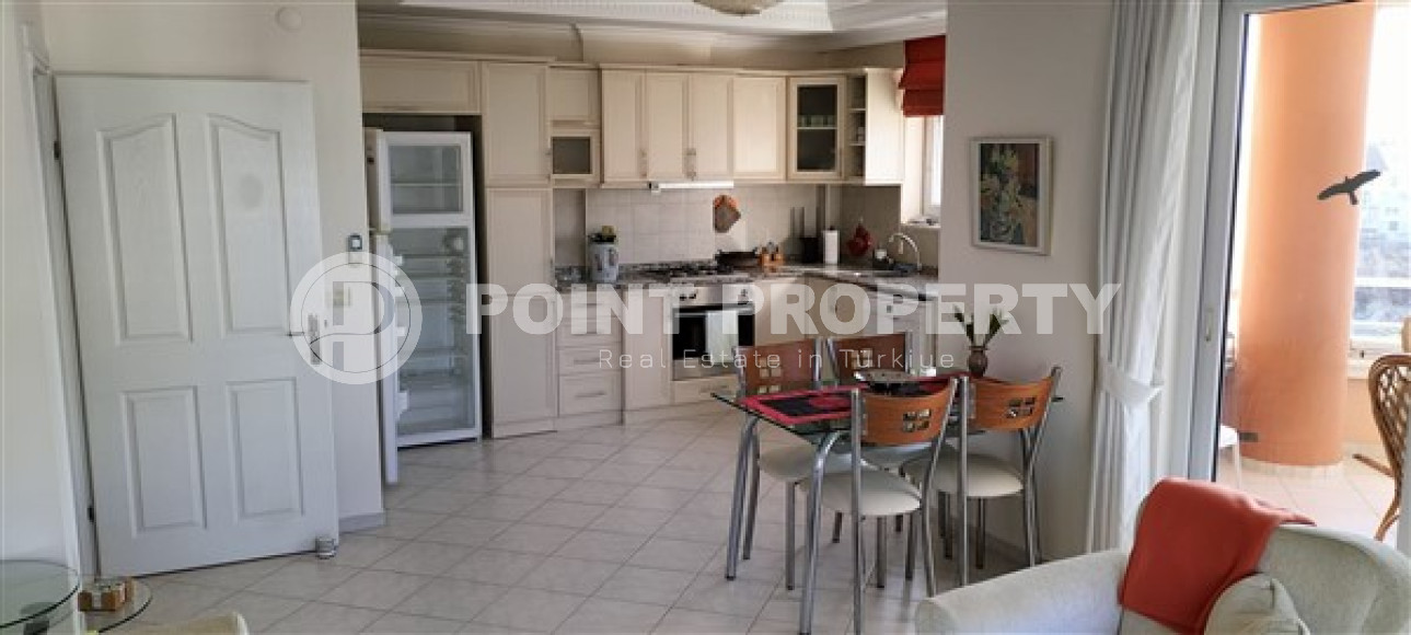 Меблированные трёхкомнатные апартаменты, 115 м2 укомплектованные мебелью и бытовой техникой, Тосмур, Аланья-id-2691-фото-3