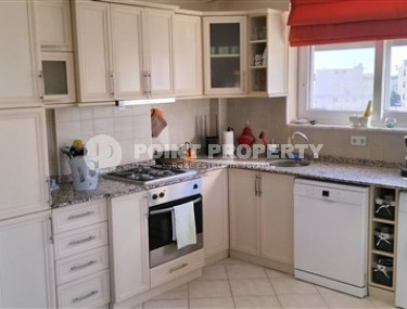 Меблированные трёхкомнатные апартаменты, 115 м2 укомплектованные мебелью и бытовой техникой, Тосмур, Аланья-id-2691-фото-4