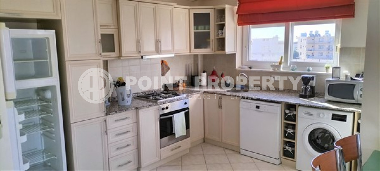 Меблированные трёхкомнатные апартаменты, 115 м2 укомплектованные мебелью и бытовой техникой, Тосмур, Аланья-id-2691-фото-4