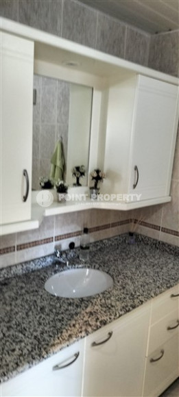 Меблированные трёхкомнатные апартаменты, 115 м2 укомплектованные мебелью и бытовой техникой, Тосмур, Аланья-id-2691-фото-12