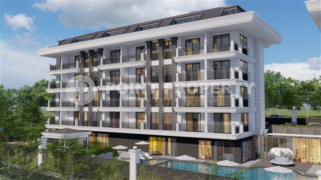 Квартиры, 52-111м², в резиденции на этапе планирования в районе Алании Паяллар по хорошей цене-id-2692-фото-2