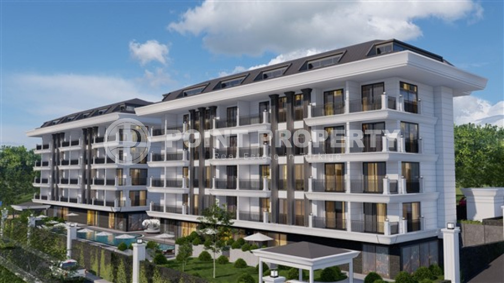 Квартиры, 52-111м², в резиденции на этапе планирования в районе Алании Паяллар по хорошей цене-id-2692-фото-3