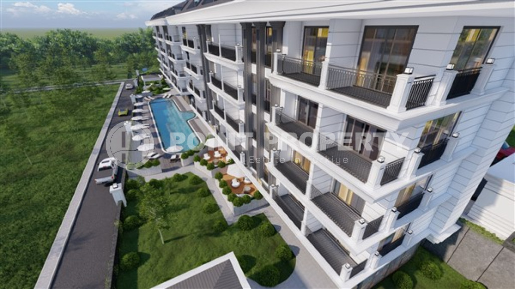 Квартиры, 52-111м², в резиденции на этапе планирования в районе Алании Паяллар по хорошей цене-id-2692-фото-6