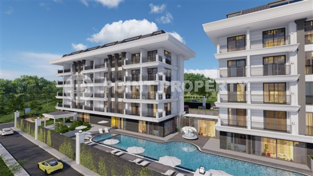 Квартиры, 52-111м², в резиденции на этапе планирования в районе Алании Паяллар по хорошей цене-id-2692-фото-8