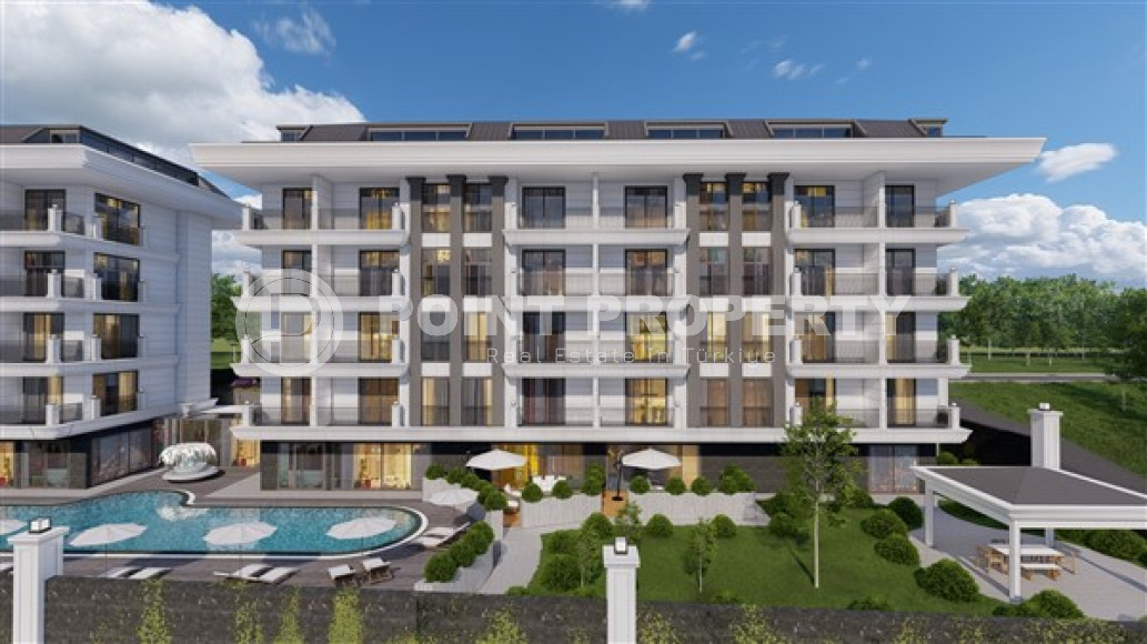 Квартиры, 52-111м², в резиденции на этапе планирования в районе Алании Паяллар по хорошей цене-id-2692-фото-9