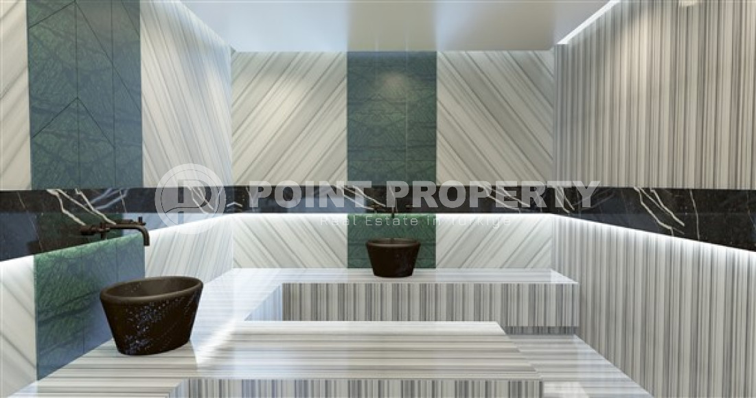 Квартиры, 52-111м², в резиденции на этапе планирования в районе Алании Паяллар по хорошей цене-id-2692-фото-16