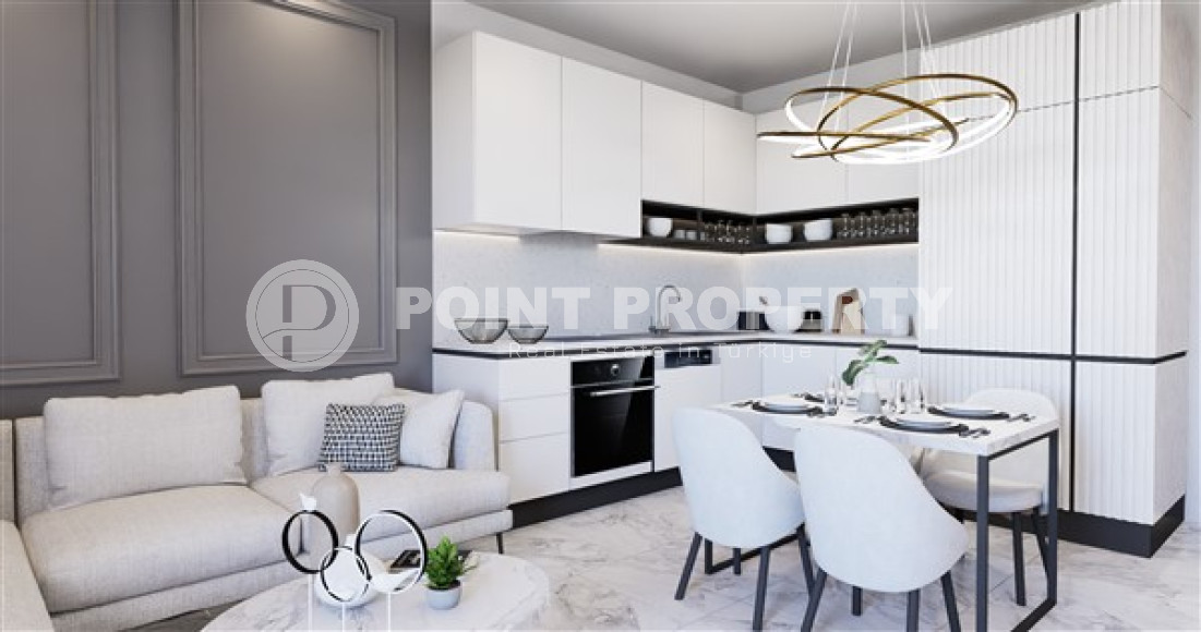 Квартиры, 52-111м², в резиденции на этапе планирования в районе Алании Паяллар по хорошей цене-id-2692-фото-34