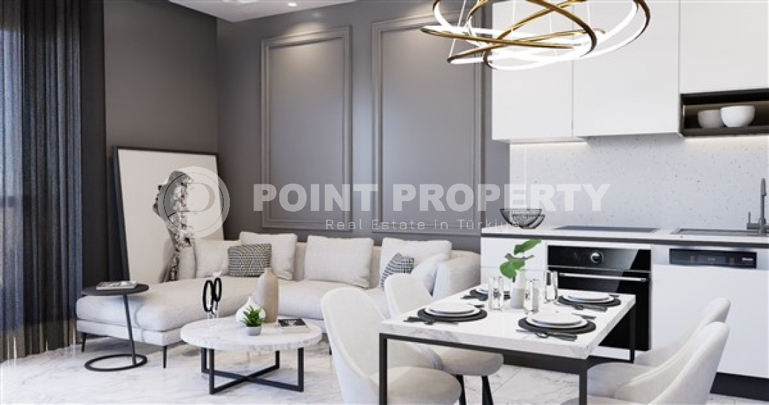 Квартиры, 52-111м², в резиденции на этапе планирования в районе Алании Паяллар по хорошей цене-id-2692-фото-37