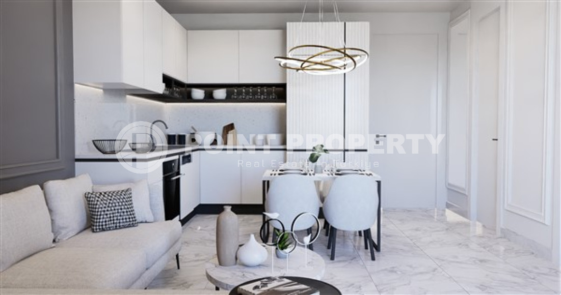 Квартиры, 52-111м², в резиденции на этапе планирования в районе Алании Паяллар по хорошей цене-id-2692-фото-38