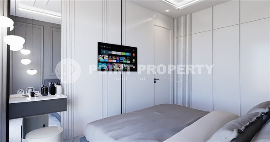 Квартиры, 52-111м², в резиденции на этапе планирования в районе Алании Паяллар по хорошей цене-id-2692-фото-45