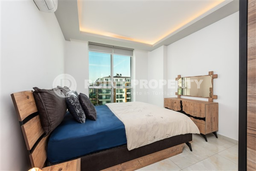 Меблированный пентхаус 4+1, 220м², с потрясающим видом на море и горы в районе Кестель, Алания-id-2693-фото-11