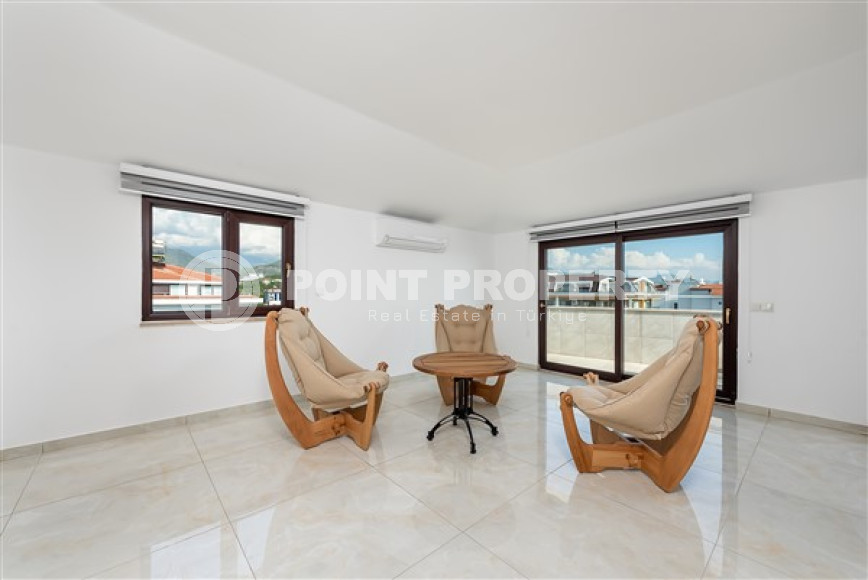 Меблированный пентхаус 4+1, 220м², с потрясающим видом на море и горы в районе Кестель, Алания-id-2693-фото-18