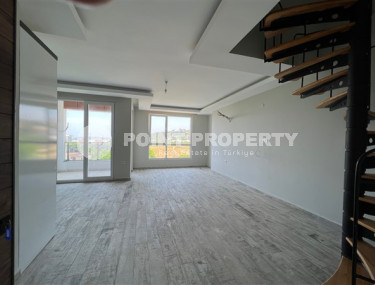 Пентхаус с тремя спальнями, 130м², в новом доме городского типа в районе Инжекум, Алания-id-2695-фото-3