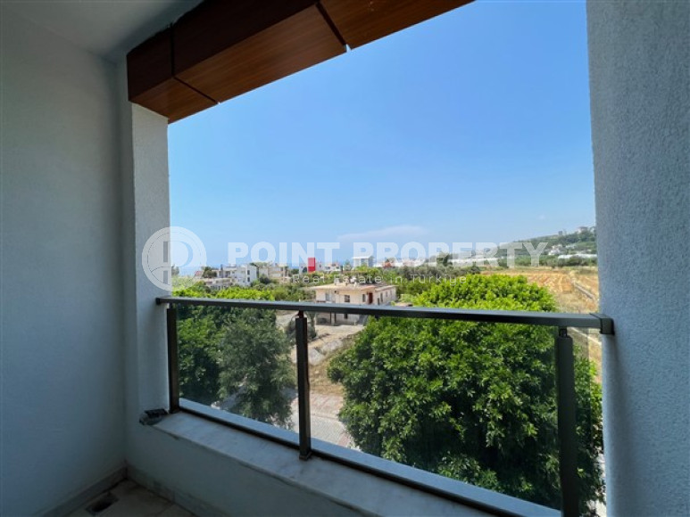 Пентхаус с тремя спальнями, 130м², в новом доме городского типа в районе Инжекум, Алания-id-2695-фото-7