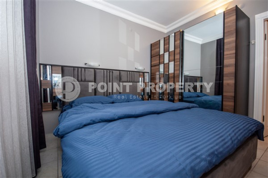 Compact and beautiful 1+1, 65 m2, on the 3rd floor of a low-rise building, 350 meters from the center of Alanya-id-2696-photo-8