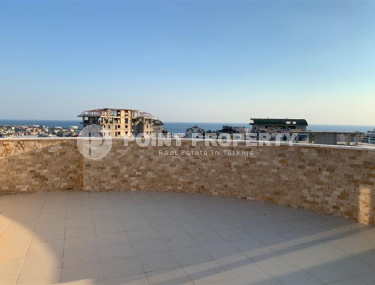 Spacious penthouse 4+1, 180m², with sea views in a complex with a swimming pool in Avsallar, Alanya-id-2697-photo-3