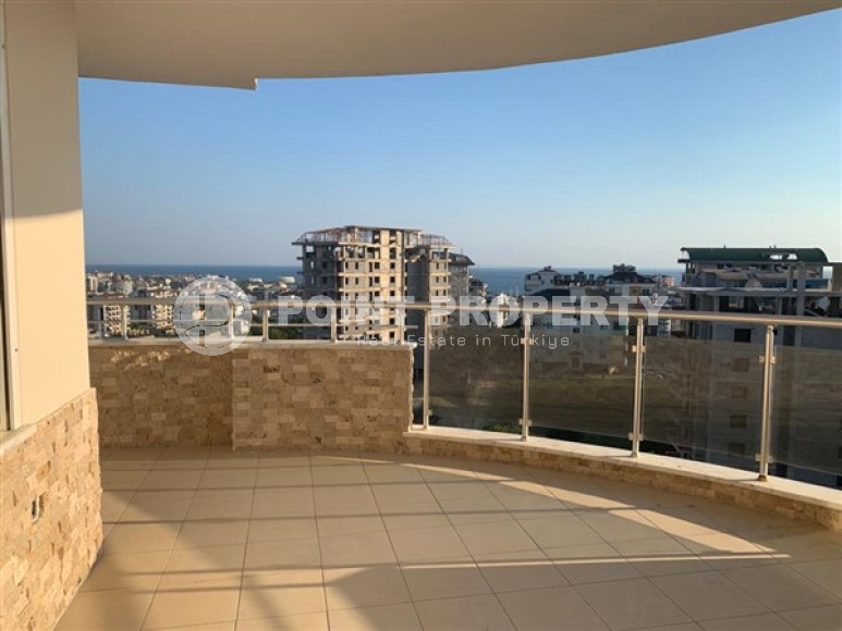 Просторный пентхаус 4+1, 180м², с видом на море в комплексе с бассейном в Авсалларе, Алания-id-2697-фото-12