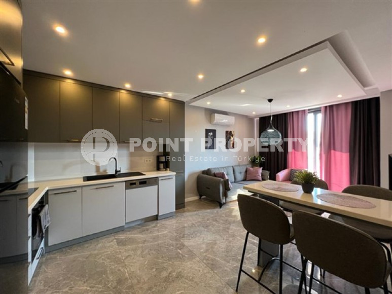 Classic apartment 1+1, 52 m2, furnished in a complex with infrastructure, Alanya center-id-2699-photo-15