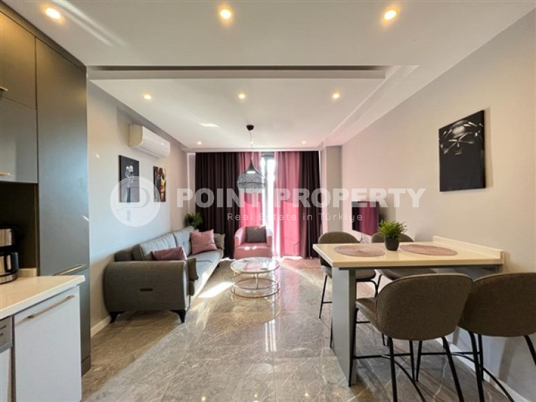 Classic apartment 1+1, 52 m2, furnished in a complex with infrastructure, Alanya center-id-2699-photo-16