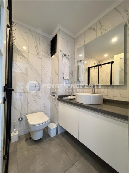 Classic apartment 1+1, 52 m2, furnished in a complex with infrastructure, Alanya center-id-2699-photo-19