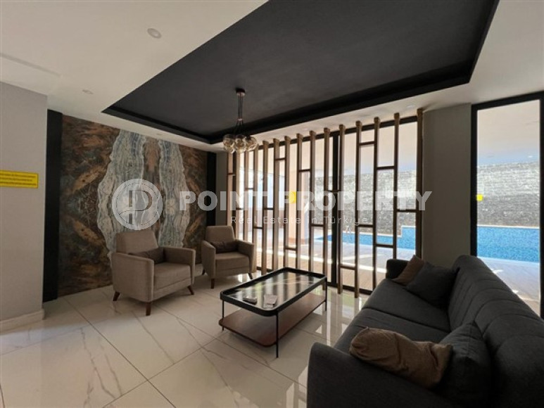 Classic apartment 1+1, 52 m2, furnished in a complex with infrastructure, Alanya center-id-2699-photo-26