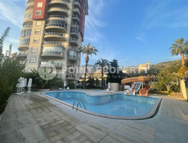 Cozy residence 2+1, 110 m2, located on the 6th floor of a complex with infrastructure, Cikcilli, Alanya-id-2700-photo-1