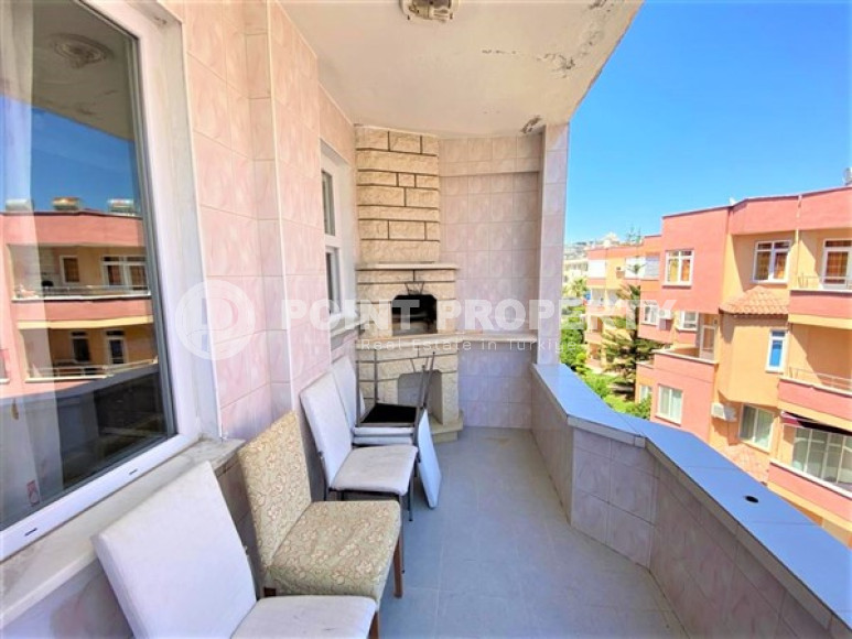 Светлый и компактный пентхаус 2+1, с роскошным садом и в 300 метрах от моря, Авсаллар, Аланья, 110 м2-id-2702-фото-12