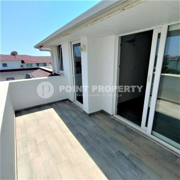 Lovely 3+1 duplex with an area of 110 m2 with fine finishing and a kitchen unit, in a low-rise complex with mountain views, Kestel, Alanya-id-2703-photo-13